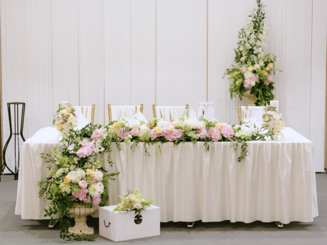 Decor floral – Elementul ce surprinde povestea unei nunți