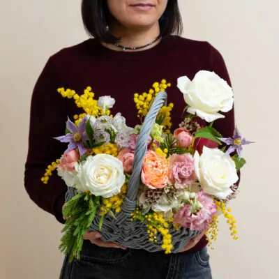 Aranjament floral zambete