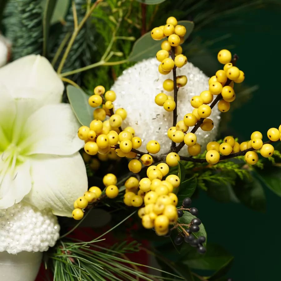 Aranjamentul floral iarna 1