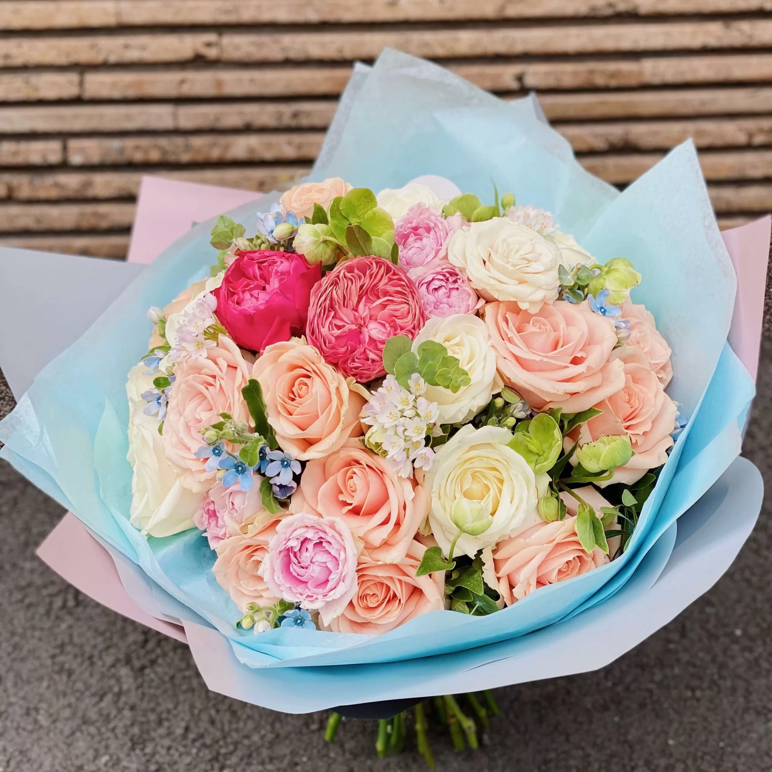 Buchetul de flori PastelRose