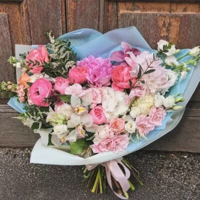 Buchetul de flori Viata in roz