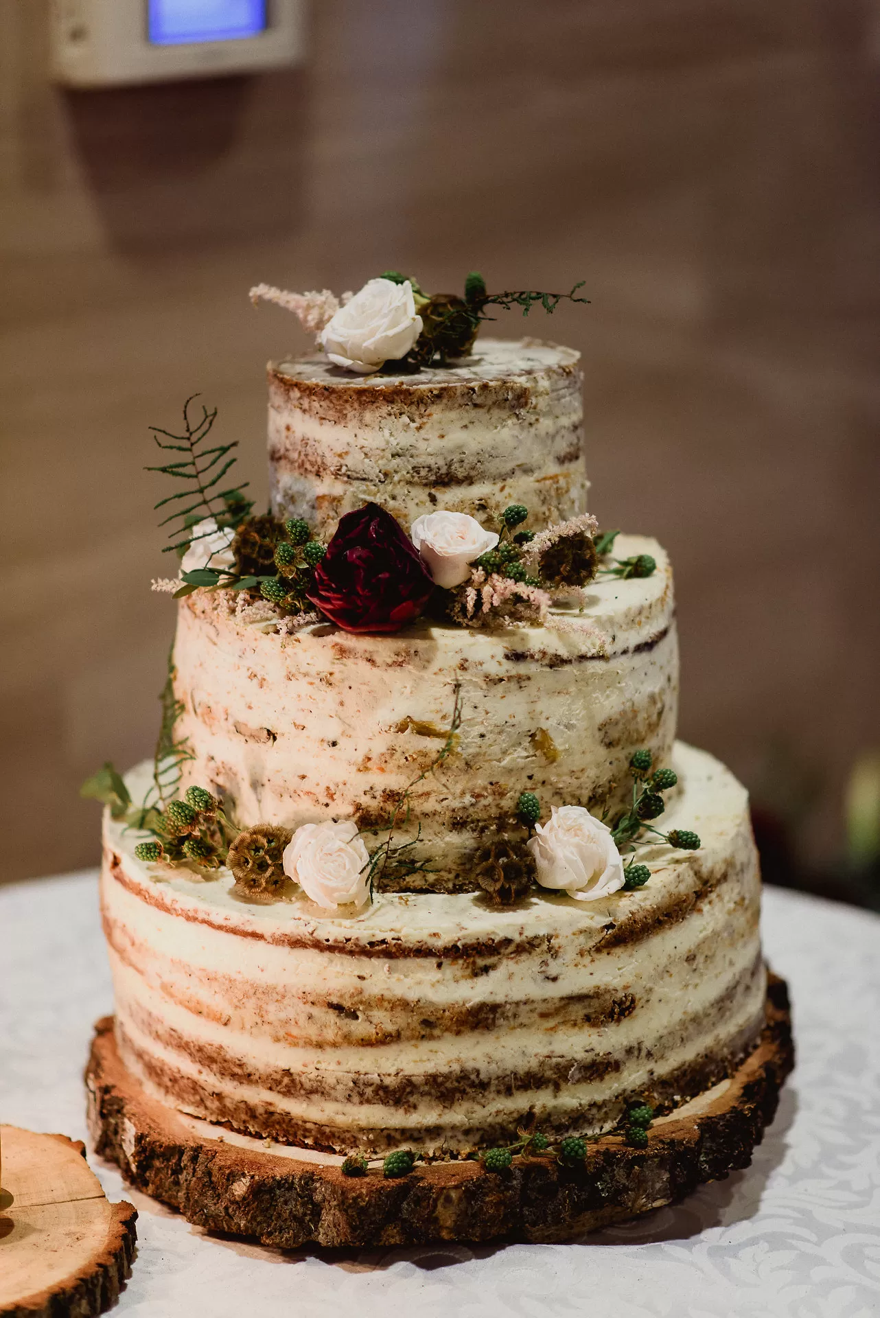 decor flori tort